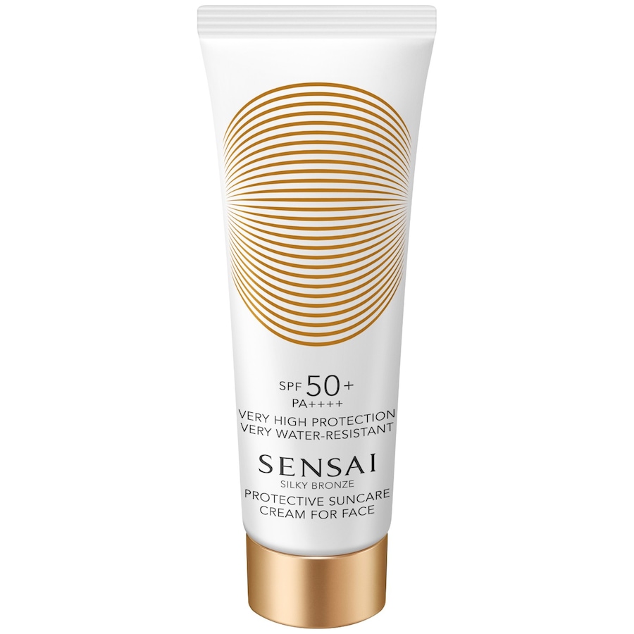 Sensai Silky Bronze SENSAI SILKY BRONZE PROTECTIVE SUNCARE CREAM FOR FACE SPF 50+ Ochrona przeciwsłoneczna