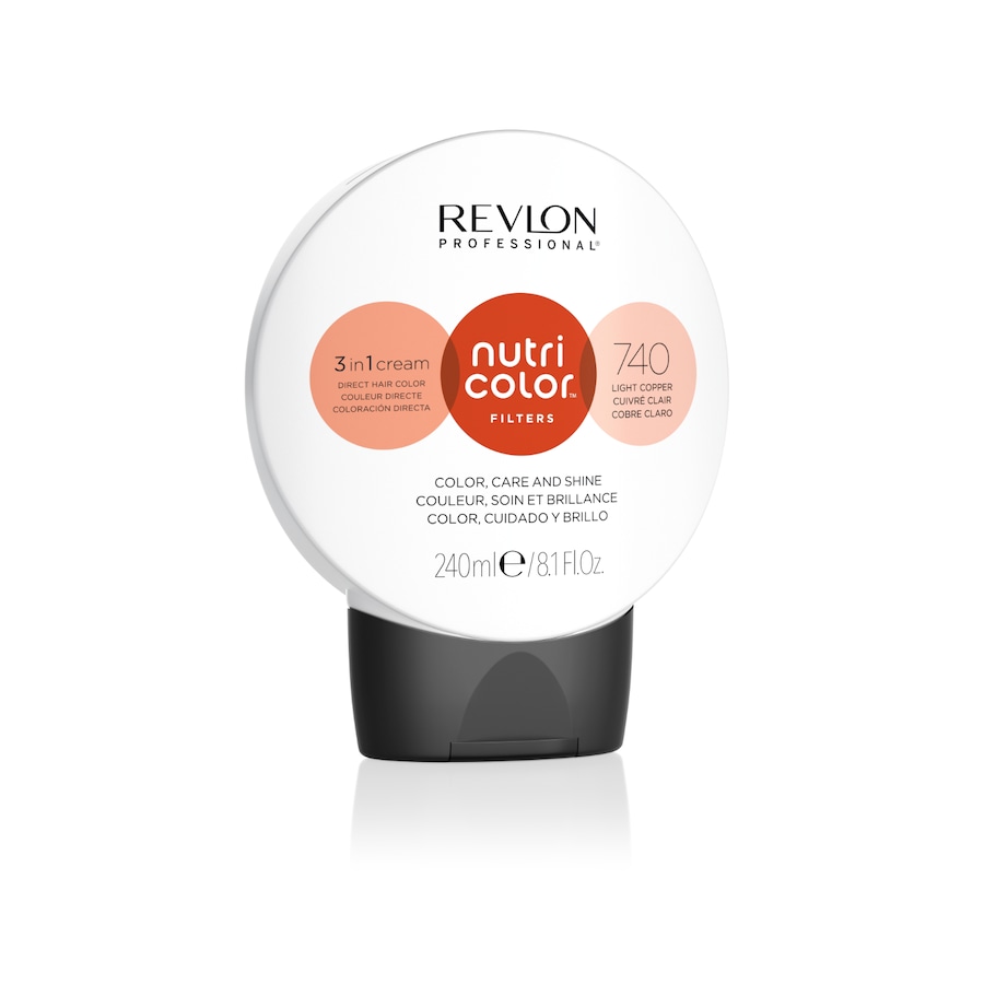 Revlon Professional Nutri Color 3 in 1 Cream Nr. 740 Farby do włosów Brązowy