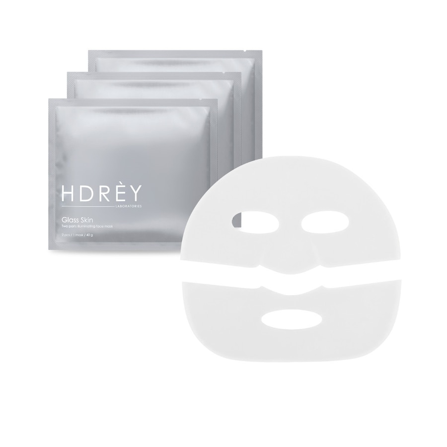 HDREY Glass Skin Two Parts Illuminating Maseczki rozświetlające 3 ct