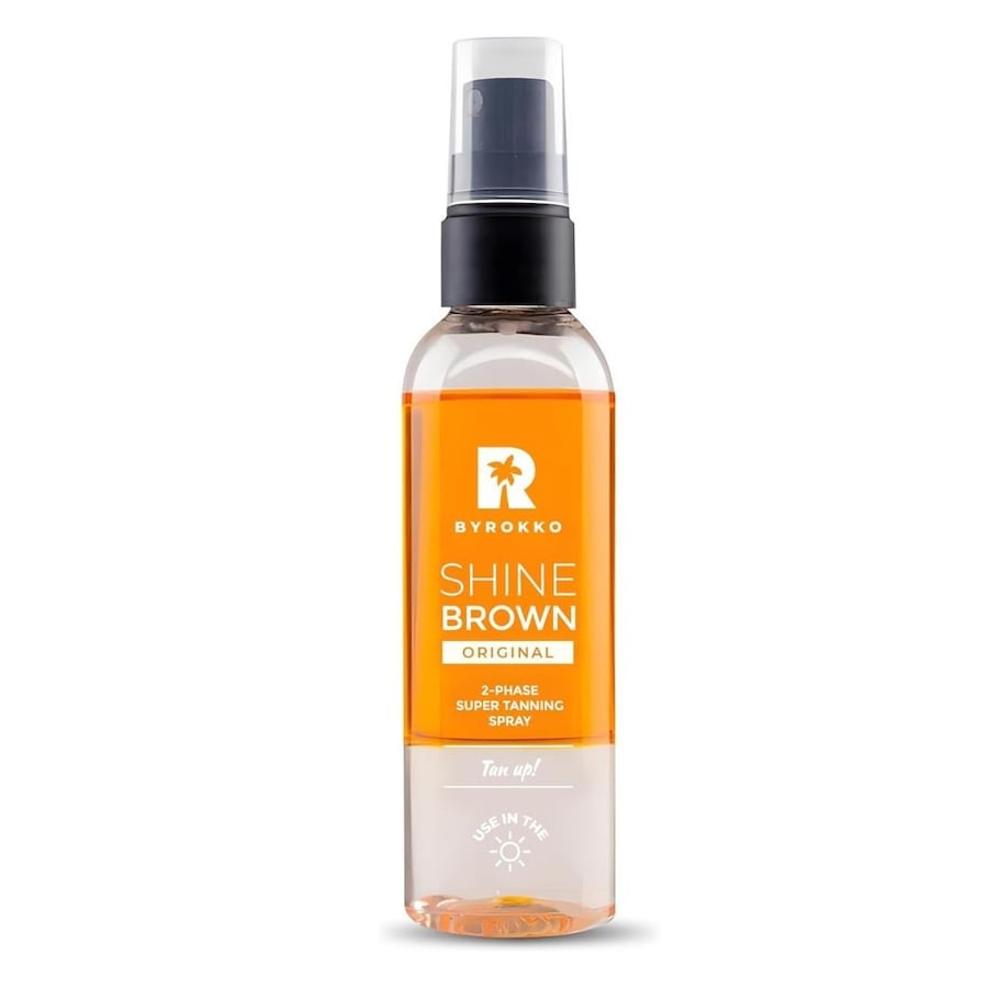 BYROKKO Shine Brown Dwufazowy olejek opalający Ochrona przeciwsłoneczna