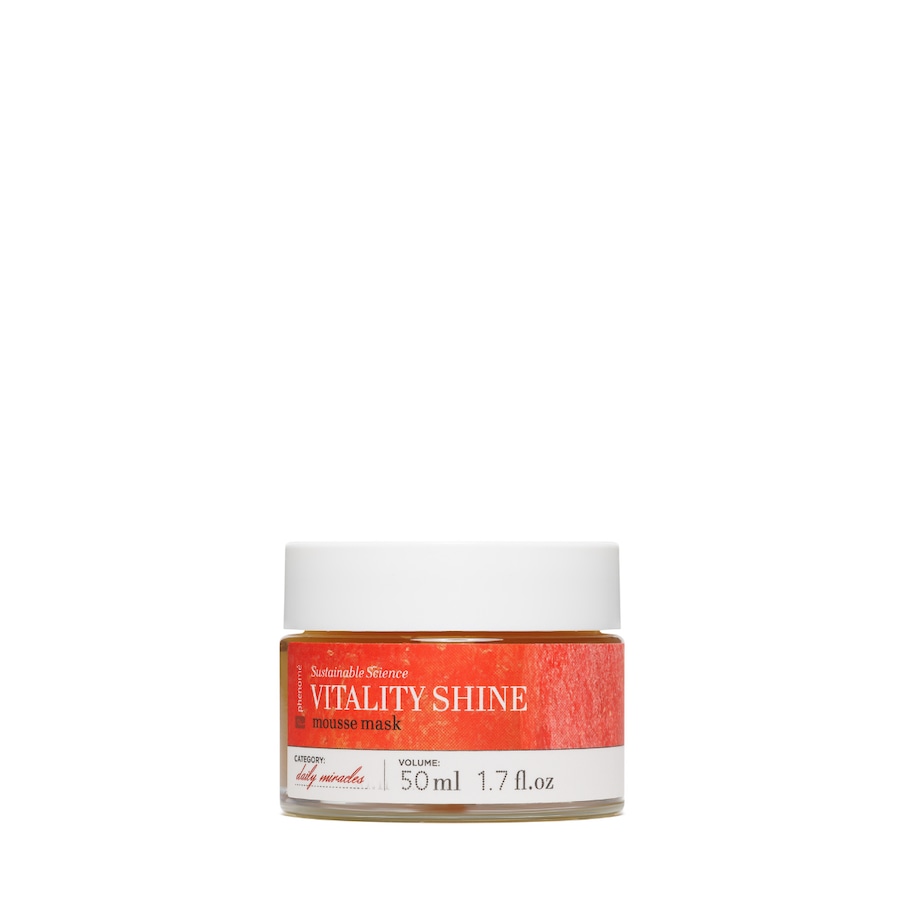 Phenomé Vitality Shine Mousse Mask Maseczki rozświetlające