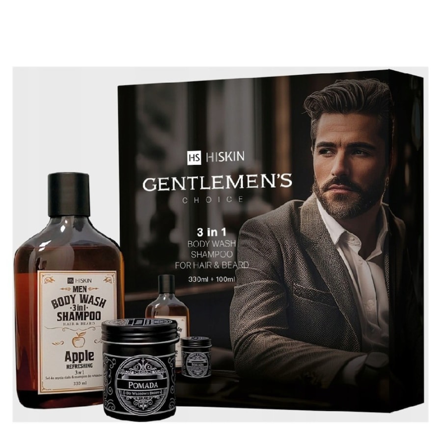 Hiskin Gentleman’s Choice Set Pielęgnacja ciała 1 ct Męskie