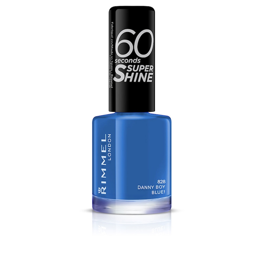 Rimmel London Lakier do paznokci 60 SECONDS SUPER SHINE Lakiery do paznokci 828-Danny Boy Blue
