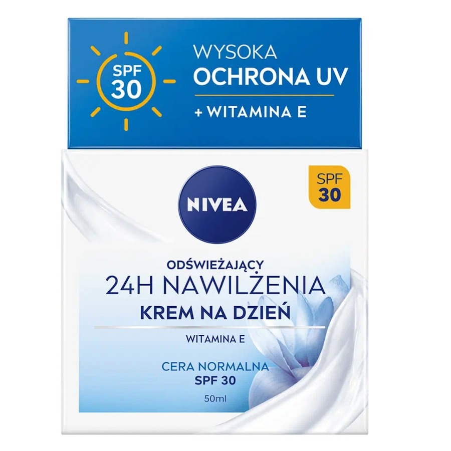 Nivea 24H Nawilżenia Cera Normalna Kremy do twarzy Damski