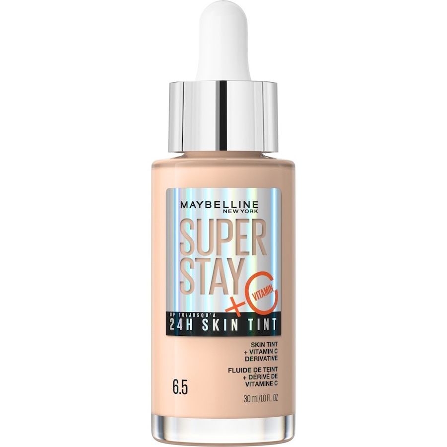 Maybelline Maybelline New York SUPER STAY 24H SKIN TINT 6.5 długotrwały podkład rozświetlający Podkłady