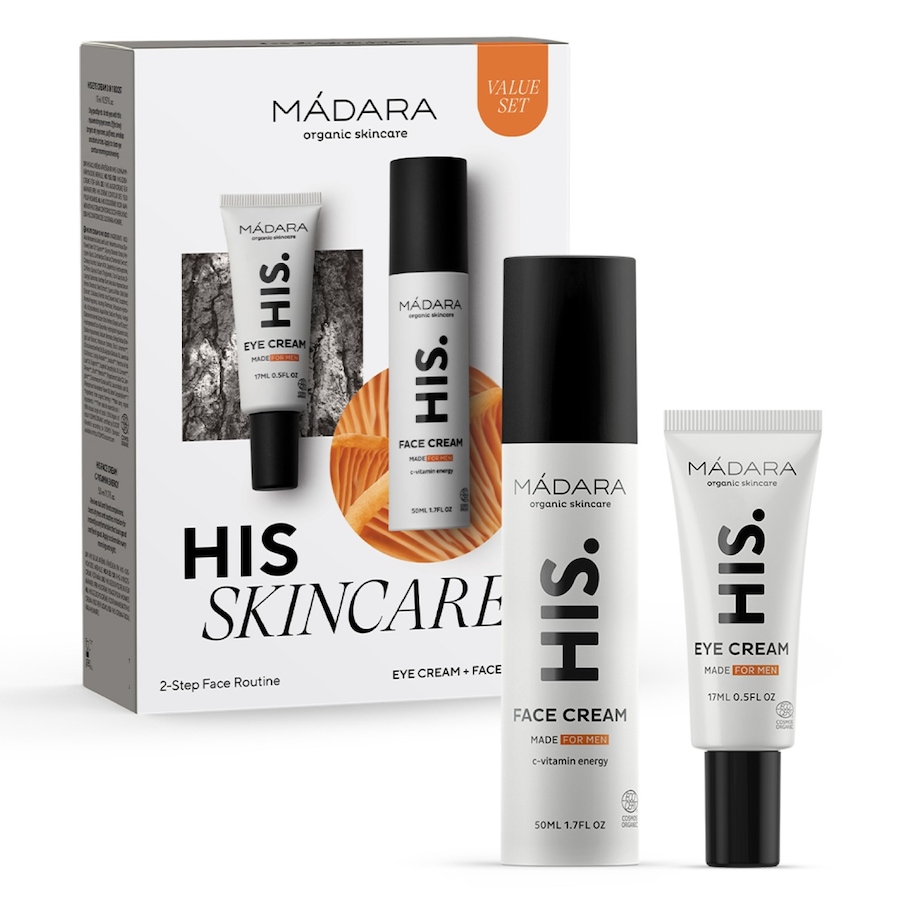 MADARA Zestaw do pielęgnacji twarzy HIS Skincare, 2-częściowy Zestawy do pielęgnacji twarzy 1 ct Męskie