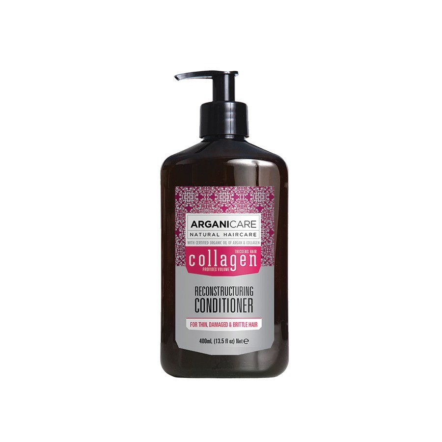 Arganicare Collagen Reconstructuring Conditioner - Naturalna Odżywka Z Kolagenem Odżywki do włosów