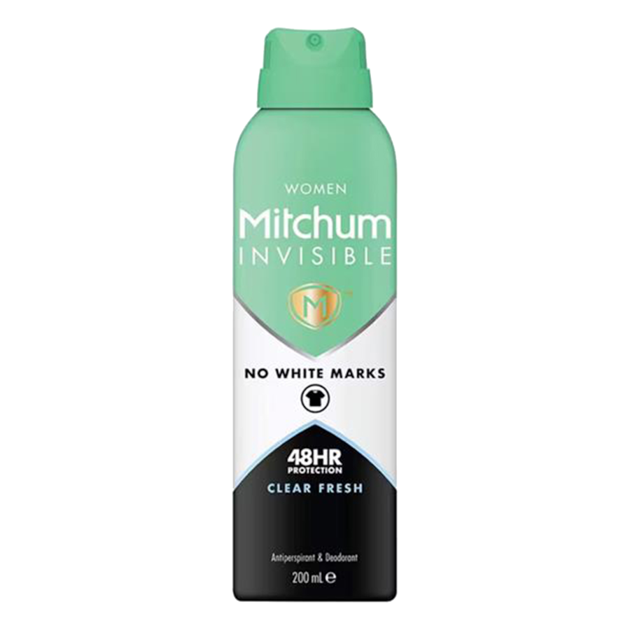 Mitchum Women Invisible Clear Fresh antiperspirant dezodorant spray dla kobiet Dezodoranty Damski