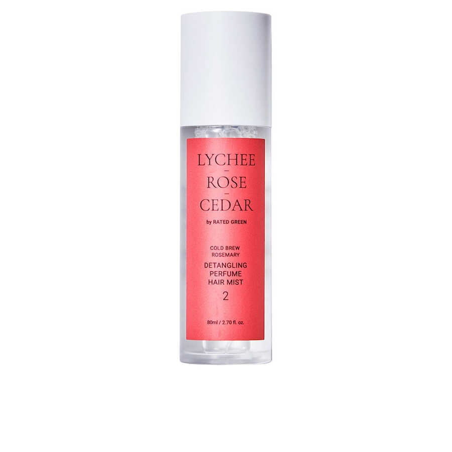 Rated Green LYCHEE ROSE CEDAR 02 Ethanol Perfume Hair Mist Perfumy do włosów