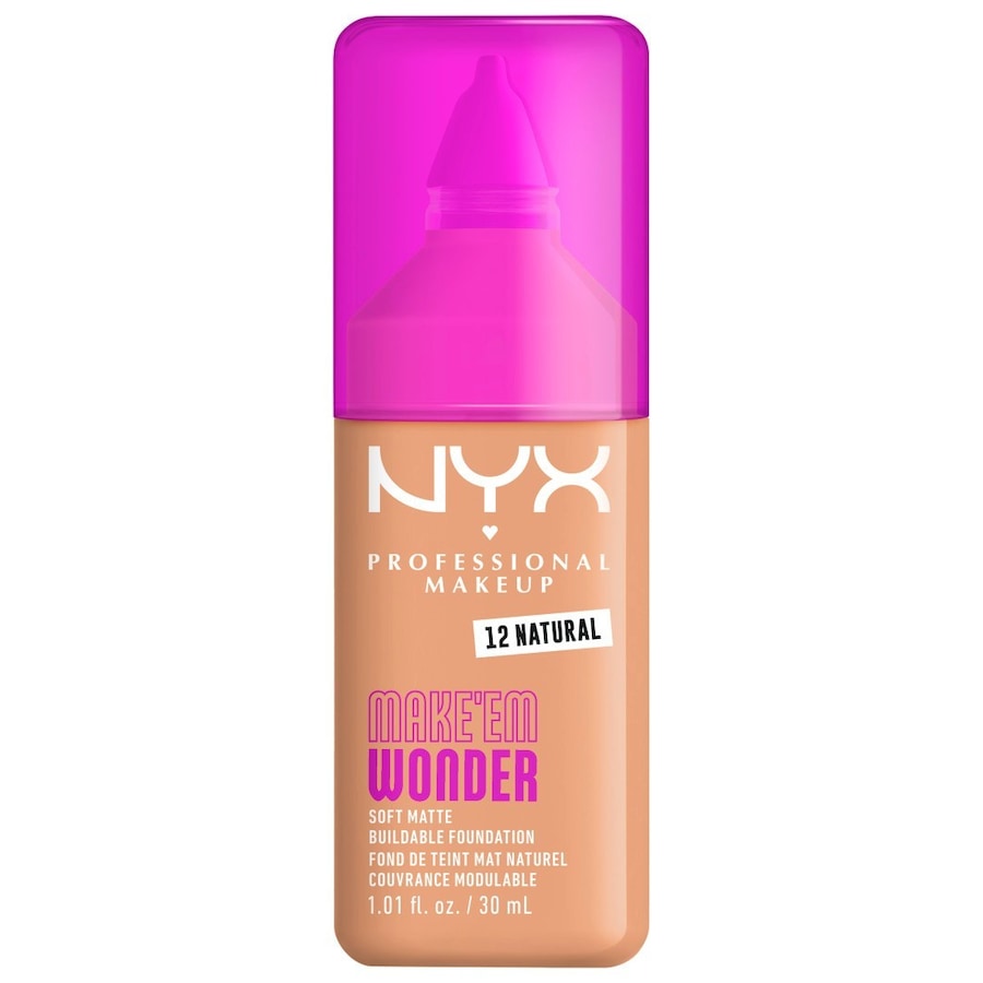 NYX Professional Makeup Make 'EM Wonder Podkłady 12 - NATURAL