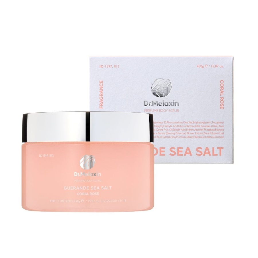 DR. MELAXIN PERFUME BODY SCRUB Coral Rose Peeling do stóp