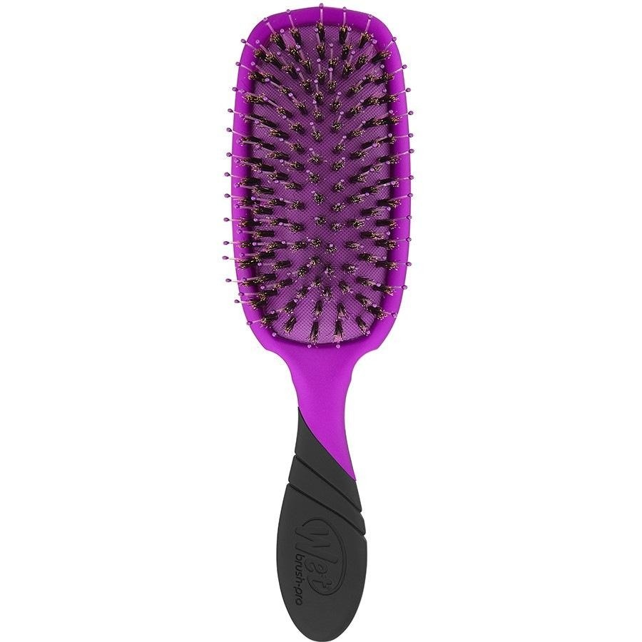 Wet Brush Pro Shine Enhancer – fioletowy Płaskie szczotki do włosów 1 ct