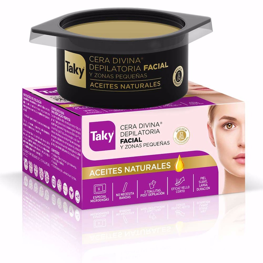 Taky NATURALNE OLEJKI Boski wosk do twarzy Golarki i depilatory Damski