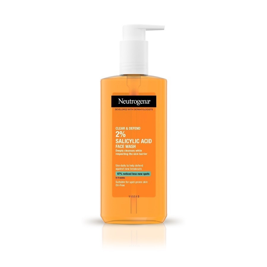 Neutrogena Clear & Defend Face Wash Żele do mycia twarzy