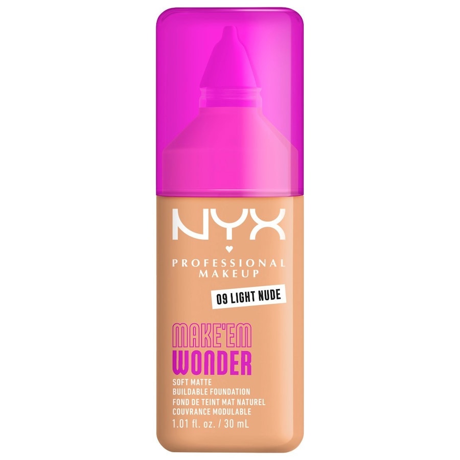 NYX Professional Makeup Make 'EM Wonder Podkłady 09 - LIGHT NUDE