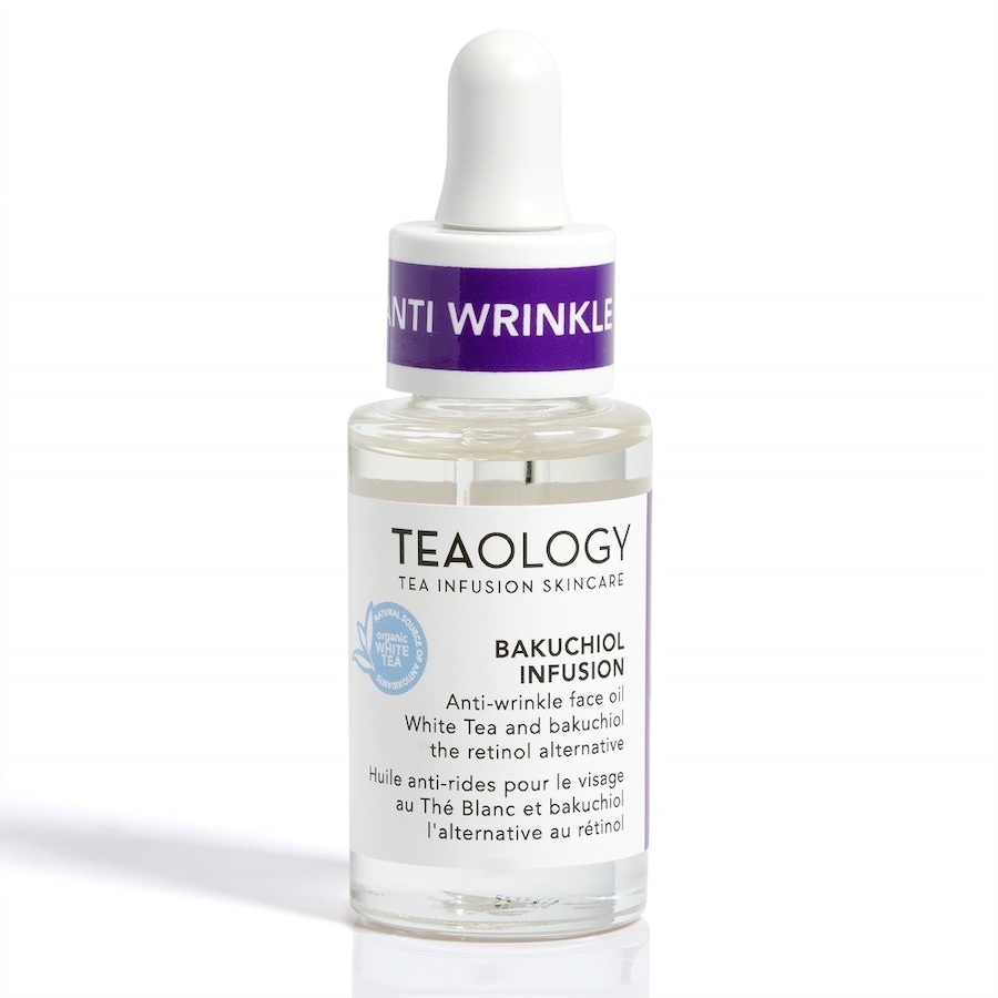 Teaology BAKUCHIOL WHITE TEA INFUSION anti-age face oil Serum przeciwzmarszczkowe