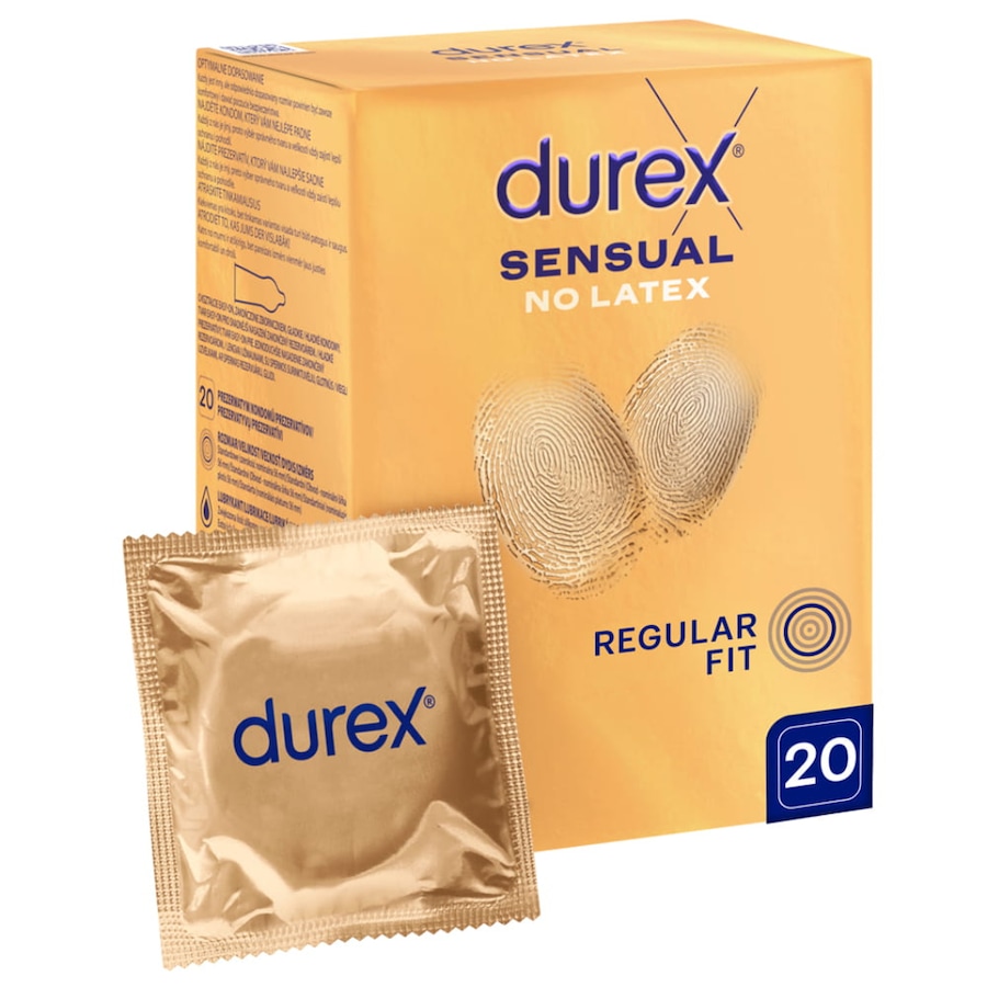 Durex Sensual No Latex Prezerwatywy 1 ct Męskie