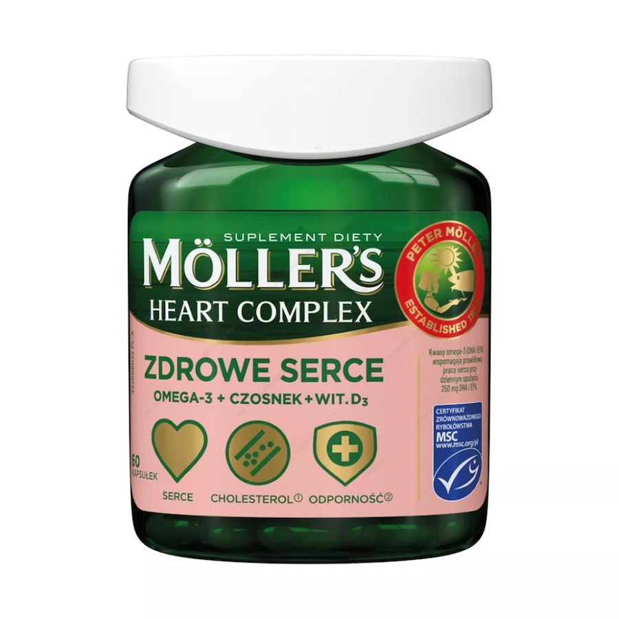MOLLER'S Heart Complex Suplementy diety dla kobiet