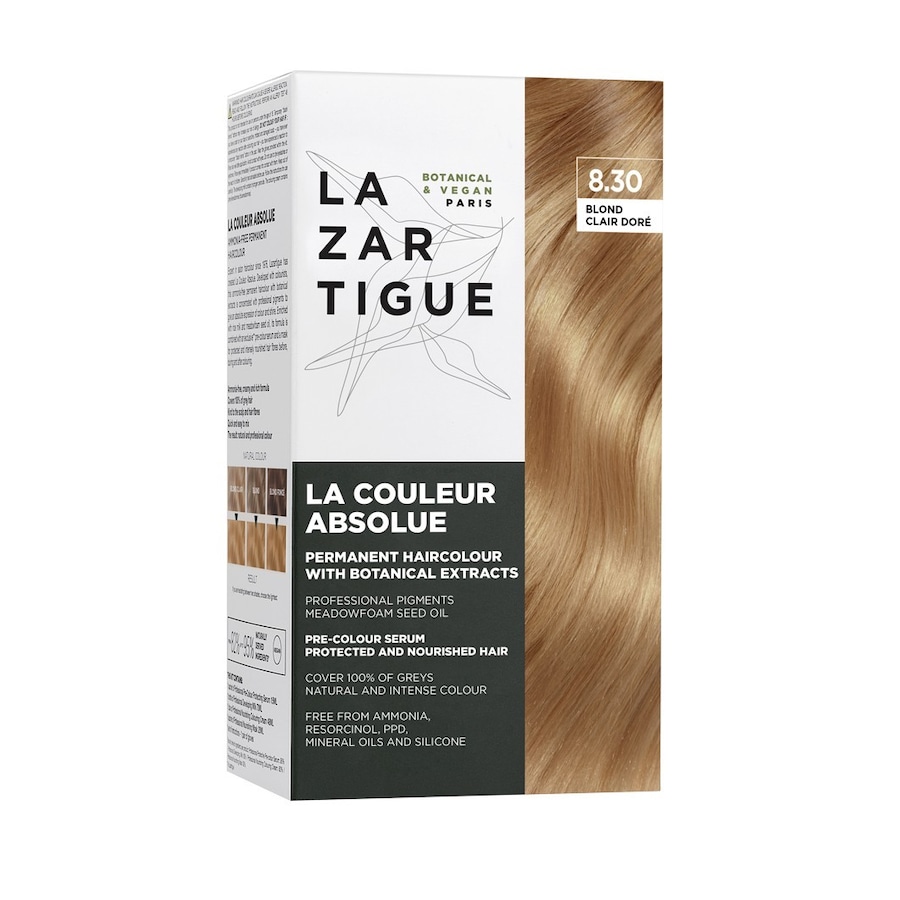 Lazartigue DARK CHESTNUT 3.0 Farby do włosów Jasnobrązowy