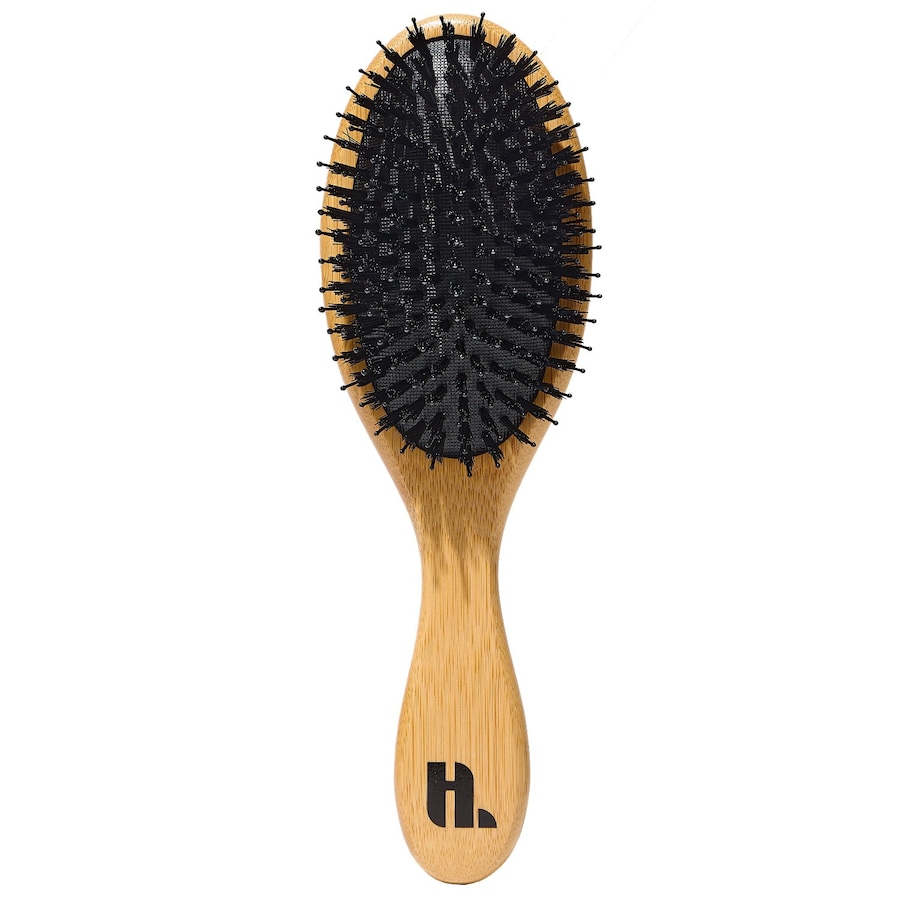 Hairlust Bamboo Bristle Brush Drewniane szczotki do włosów 1 ct