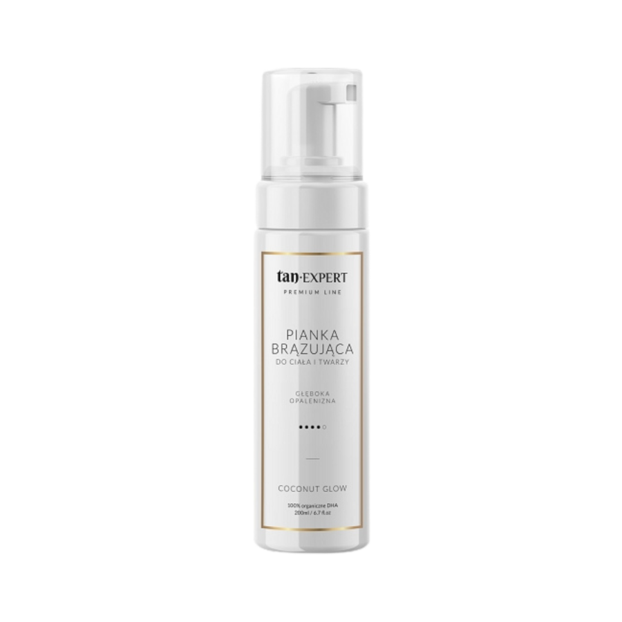 TanExpert Coconut Glow kokosowa pianka samoopalająca Samoopalacze