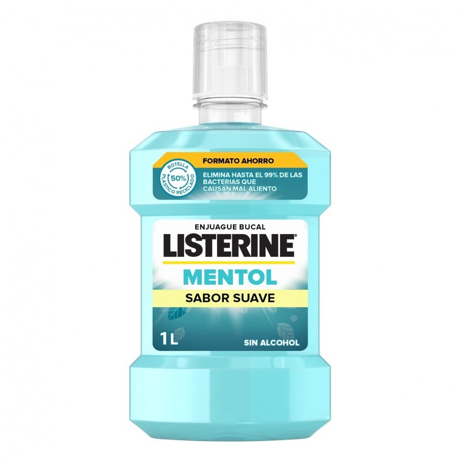 Listerine Antiseptico Bucal Listerine Menta Fresca Akcesoria do pielęgnacji zębów