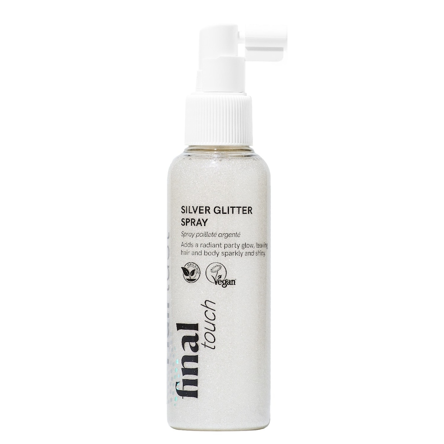 Hairlust Final Touch Silver Glitter Spray Lakiery do włosów