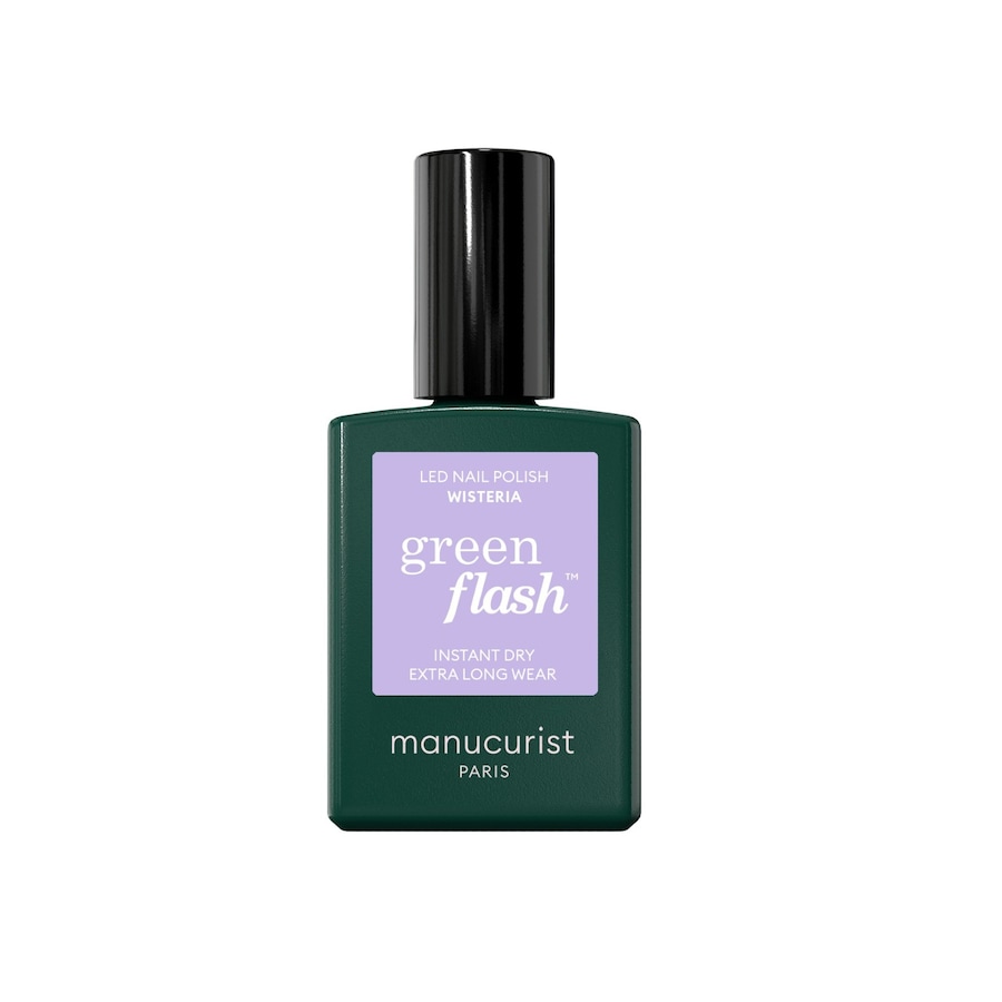 manucurist Green flash Flash Instant Dry Extra Long Wear Lakiery do paznokci #C8B6E7