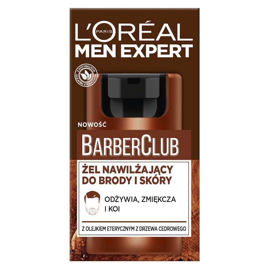 L´Oréal Men Expert L'Oréal Paris Men Barber Club żel nawilżający do brody i skóry, Pielęgnacja brody Męskie