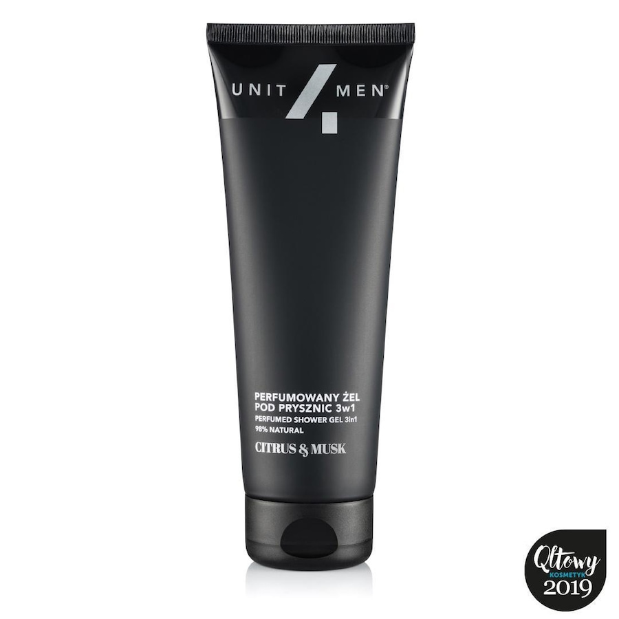 Unit4Men Perfumowany żel pod prysznic 3w1 Żele pod prysznic Męskie