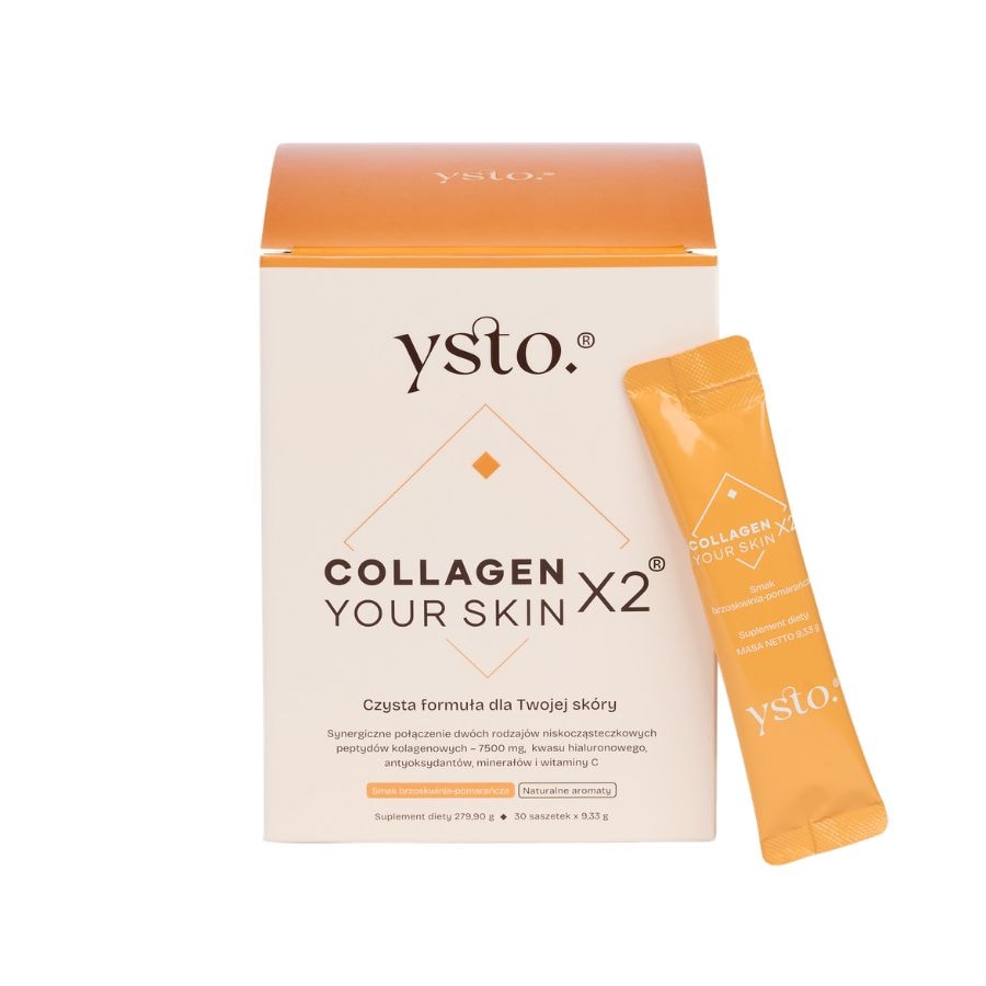 Ysto Suplement diety kolagen Your Skin w proszku Skóra, włosy i paznokcie