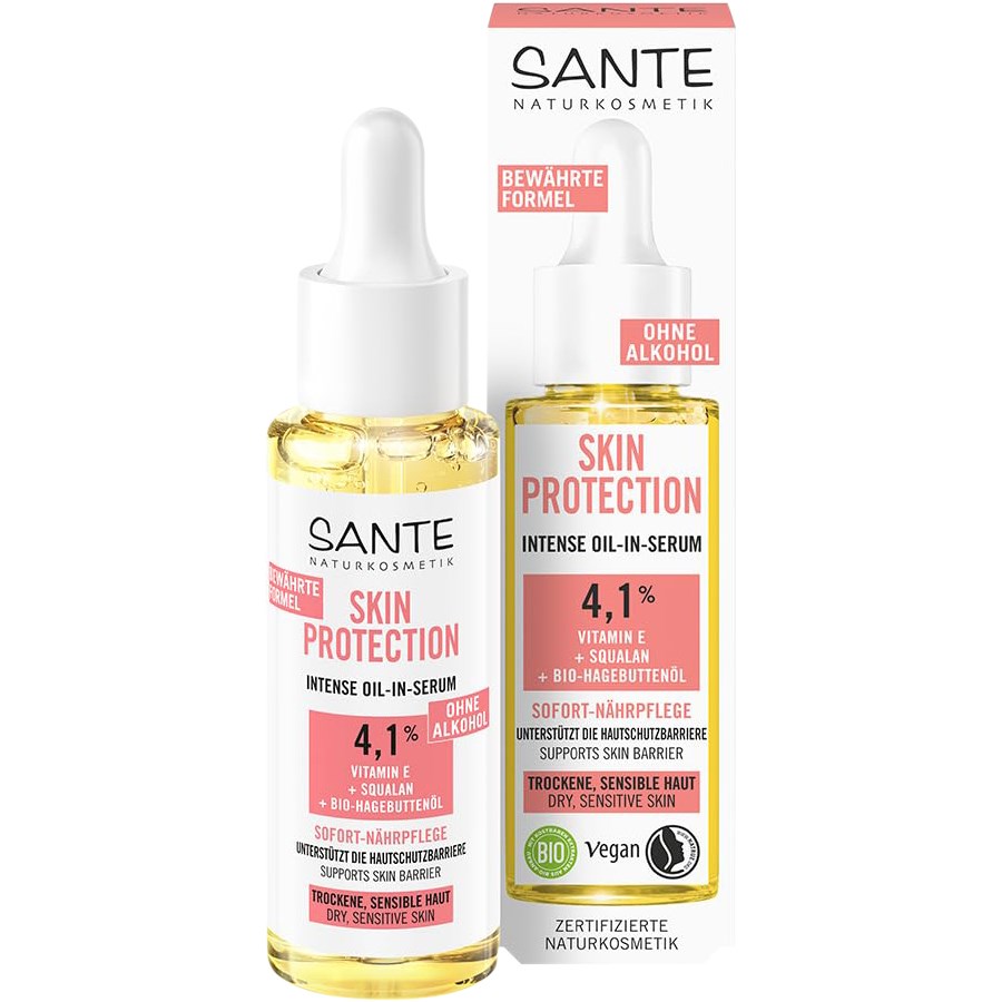 Sante Intensywne serum chroniące skórę Serum nawilżające Damski