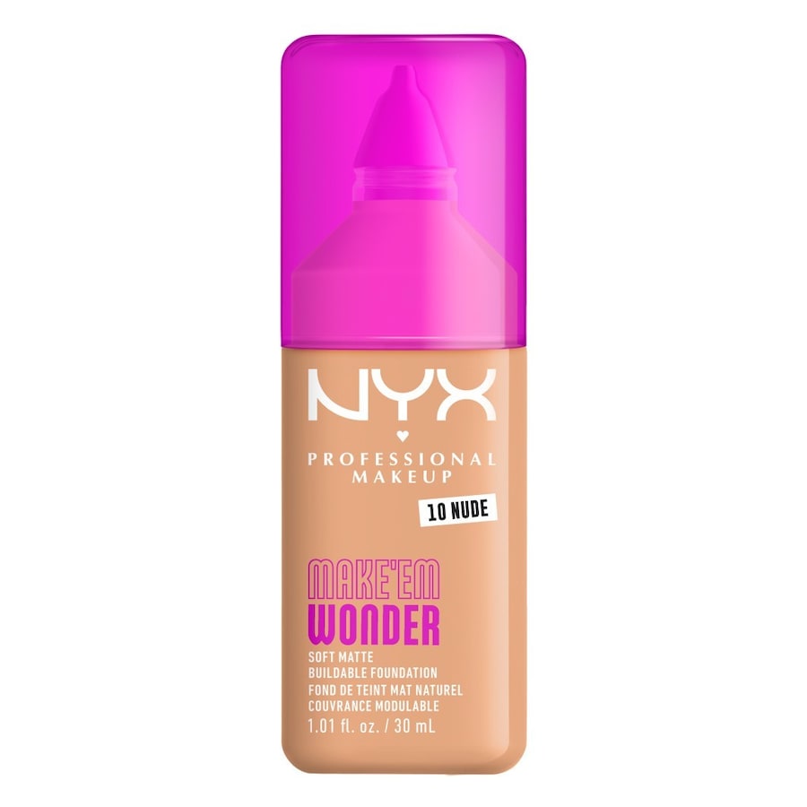 NYX Professional Makeup Make 'EM Wonder Podkłady 10 - NUDE