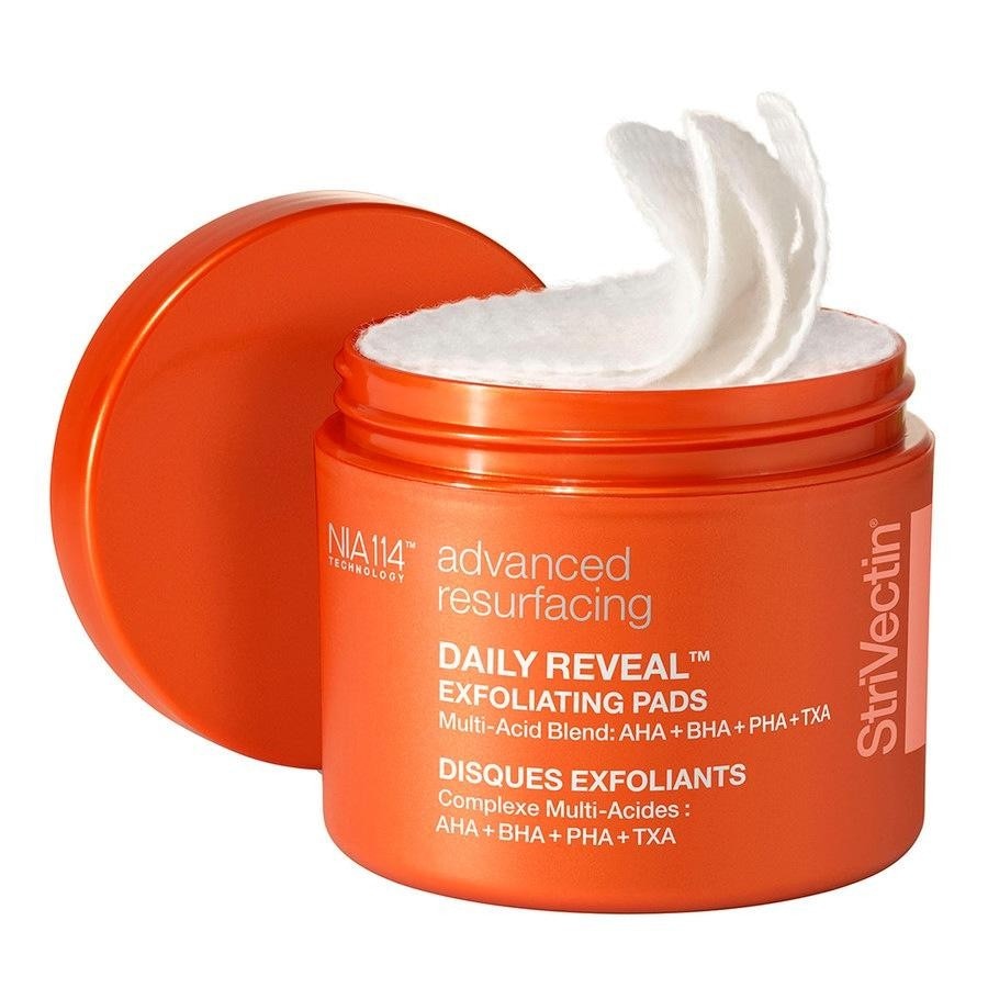 StriVectin Advanced Resurfaciong Daily Reveal™ Exfoliating Pads Przybory do oczyszczania twarzy 1 ct