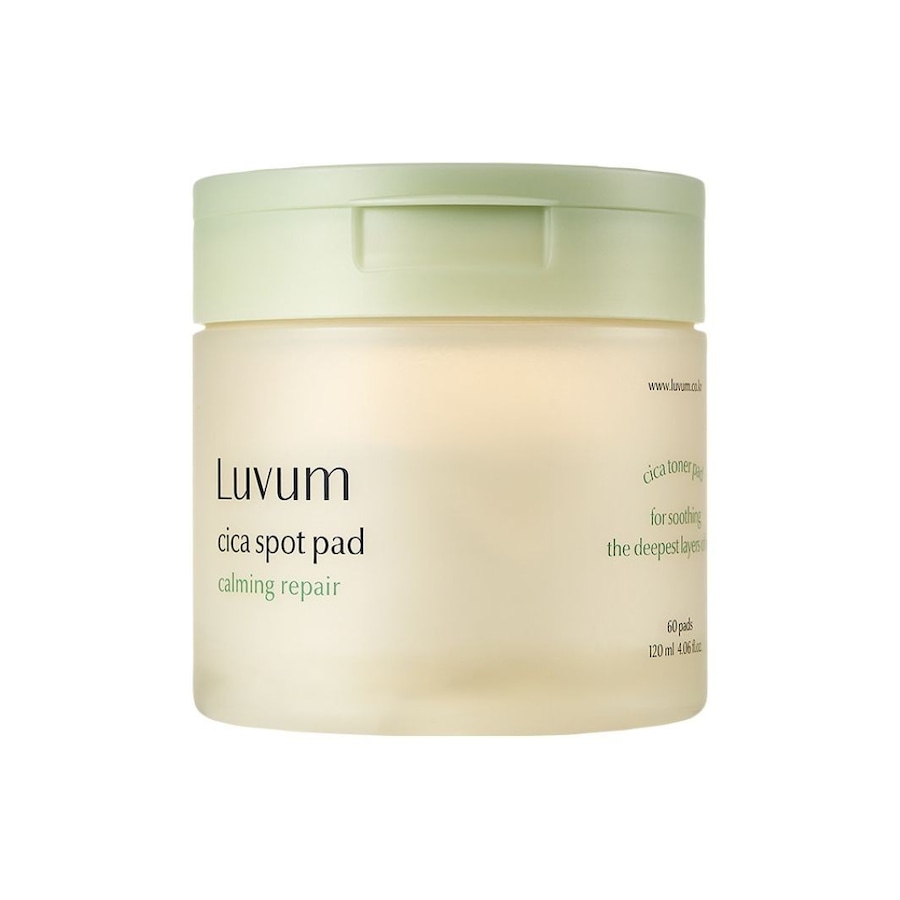 Luvum CALMING REPAIR CICA SPOT PAD Łagodzące płatki tonizujące Toniki do twarzy