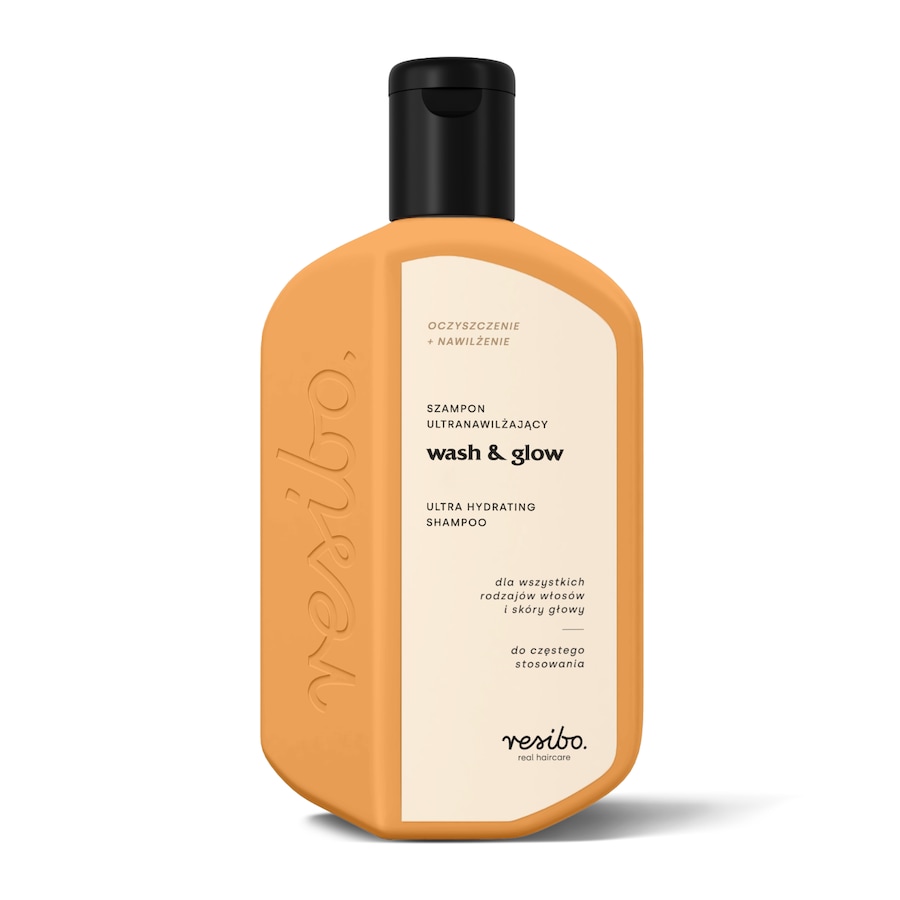 Resibo WASH & GLOW szampon nawilżająco wygładzający Lakiery do włosów