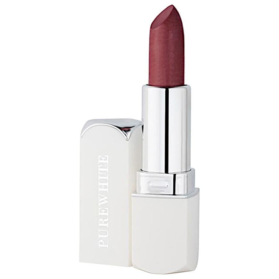 Pure White Cosmetics Purely Inviting Satin Cream Lipstick Szminki SCL2 - DEEP PLUM