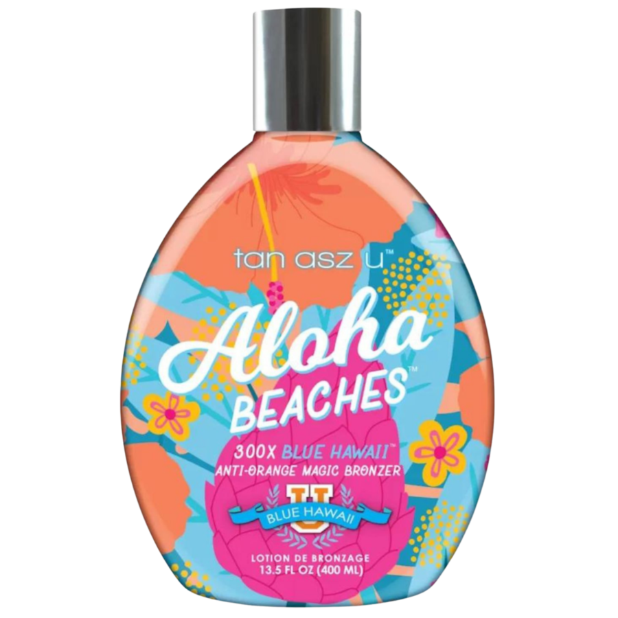Tan Asz U Aloha Beaches bronzer do opalania z kompleksem ujędrniającym i efektem hawajskiej opalenizny Samoopalacze
