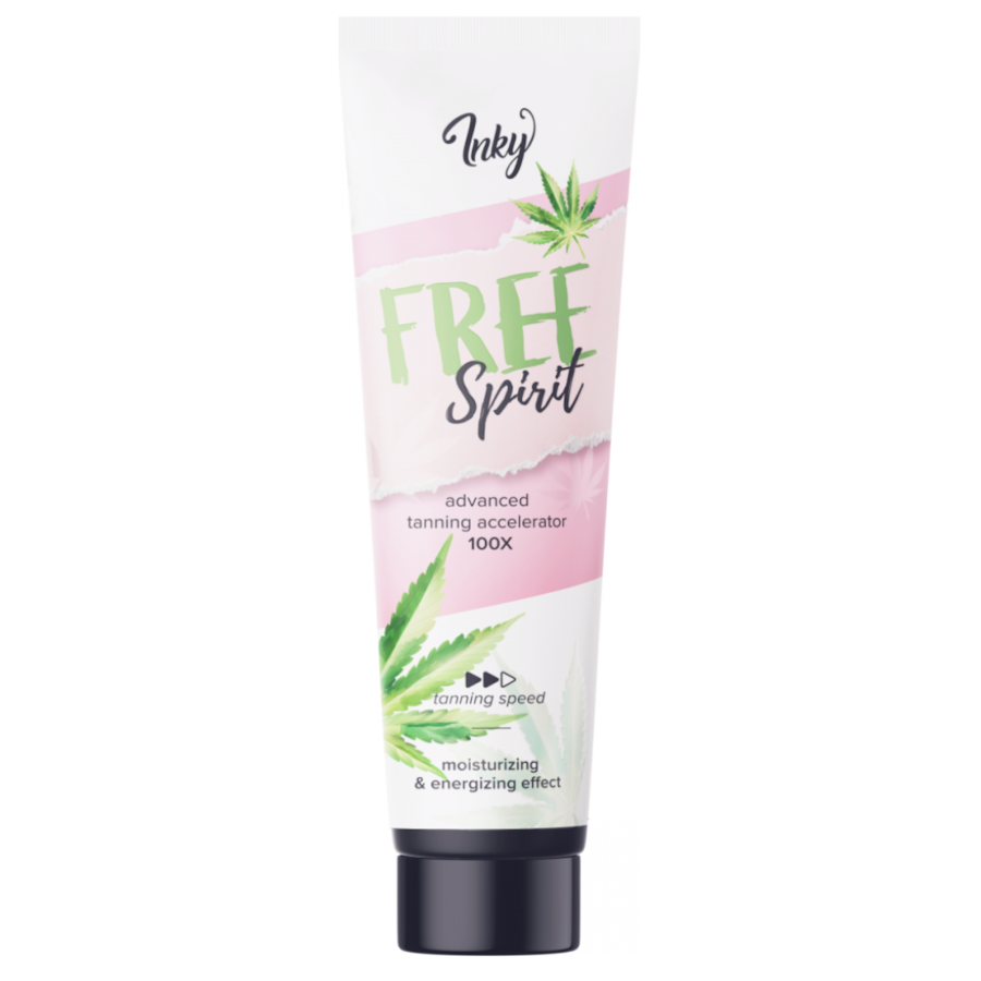 Inky Free Spirit naturalny przyspieszacz opalania z aloesem i guaraną Ochrona przeciwsłoneczna