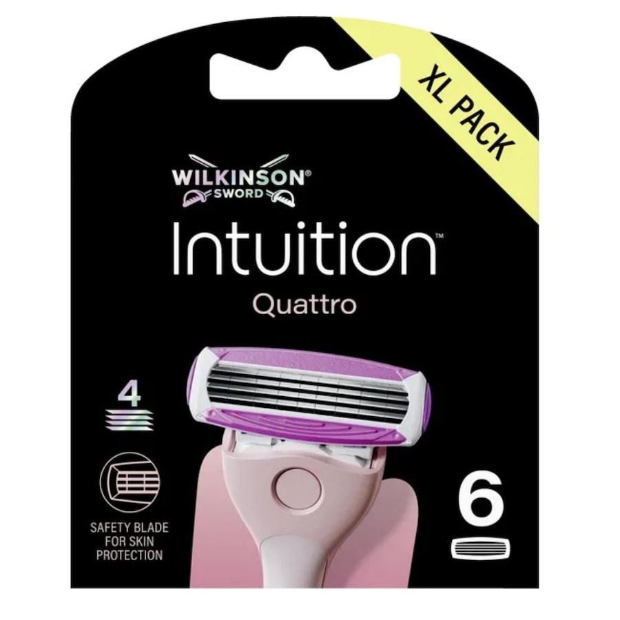 Wilkinson Intuition Quattro Golarki i depilatory 6 ct Damski