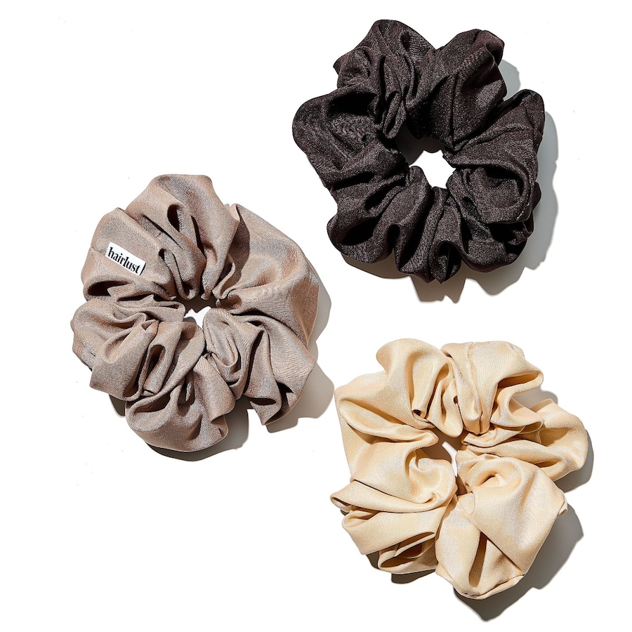 Hairlust Satin Silk Scrunchies XXL Gumki do włosów