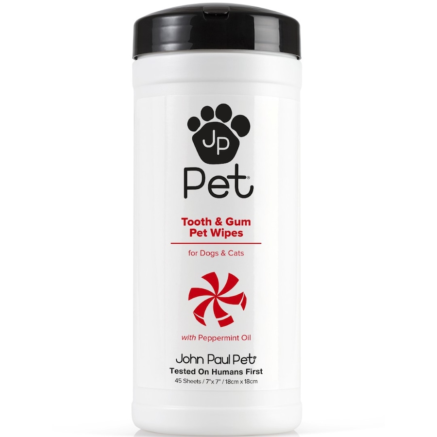 John Paul Pet Tooth & Gum Wipes Akcesoria do pielęgnacji 1 ct
