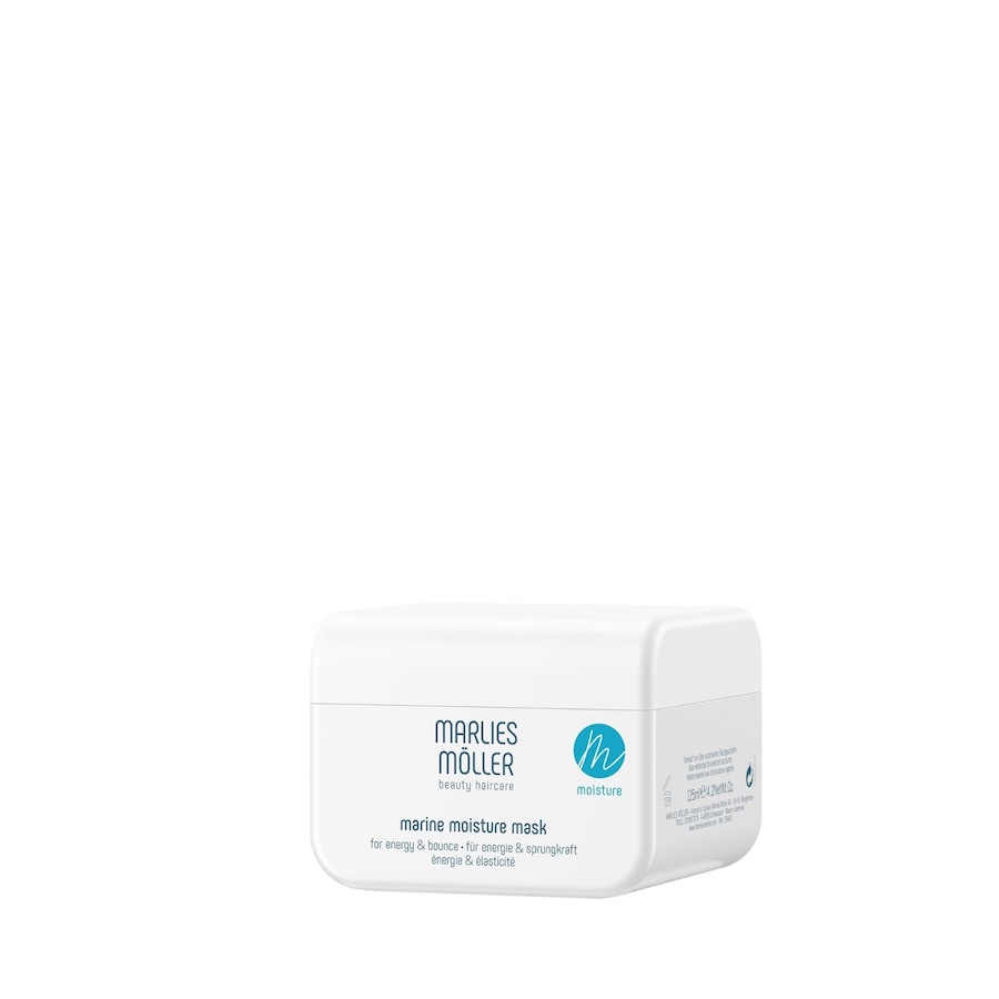 Marlies Möller Marine Moisture Marine Mask Maski do włosów Jasnobrązowy