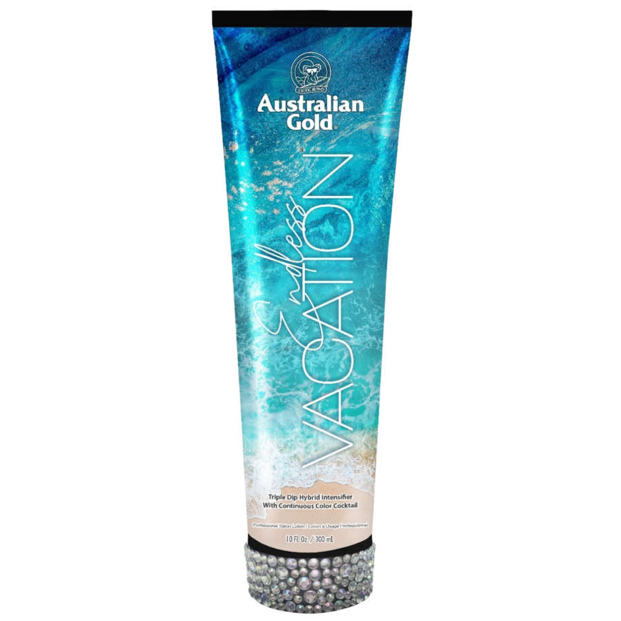 Australian Gold Endless Vacation Hybrid Intensifier balsam brązujący na solarium z naturalnymi bronzerami Samoopalacze
