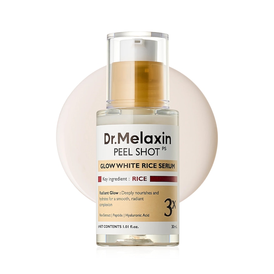 DR. MELAXIN PEEL SHOT GLOW WHITE RICE - Nawilżające Glow Serum
