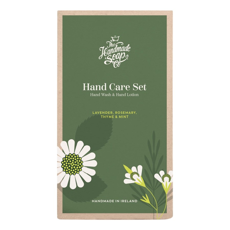 The Handmade Soap Zestaw upominkowy z mydłem i balsamem do rąk Zestawy do pielęgnacji dłoni i paznokci 1 ct