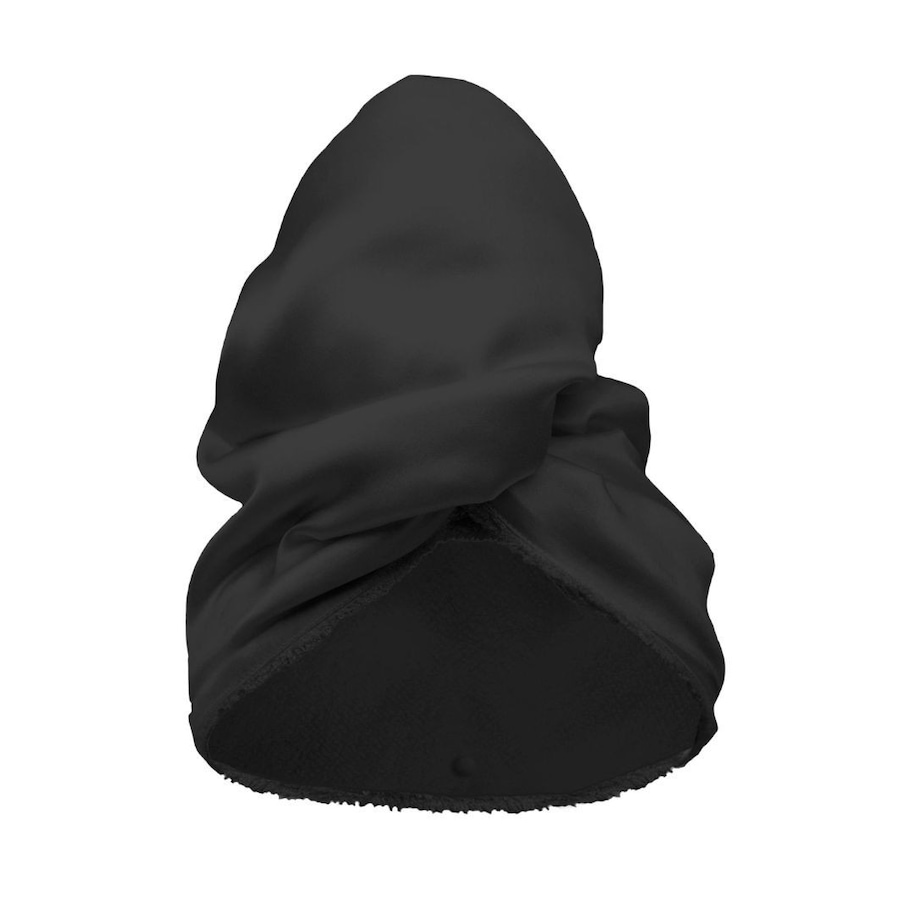 So fluffy Jedwabno bambusowy turban Szlafroki i ręczniki 1 ct Czarny
