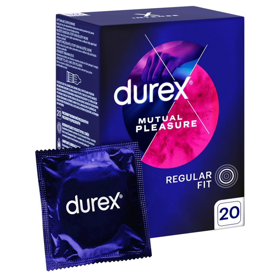 Durex Mutual Pleasure Prezerwatywy 1 ct Męskie