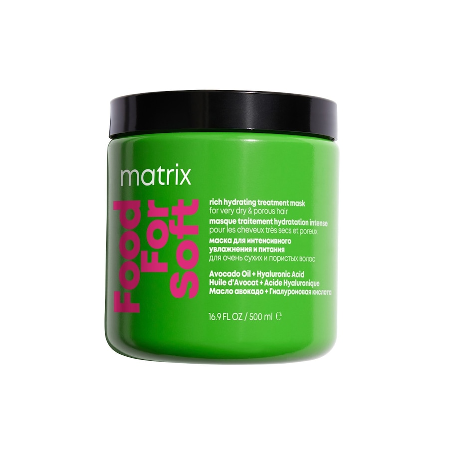Matrix Food For Soft Rich Hydrating Treatment Mask - Intensywne nawilżenie Maski do włosów