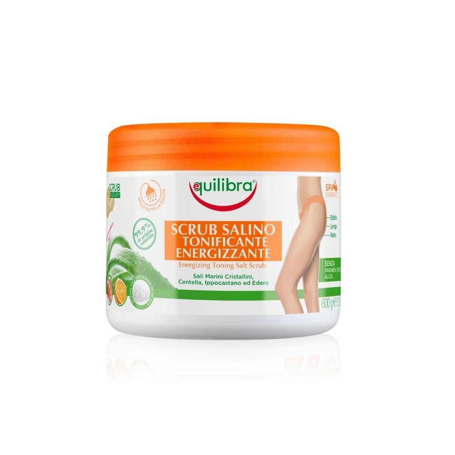 Equilibra Tonizująco - energetyzujący peeling solny do ciała Peeling do ciała